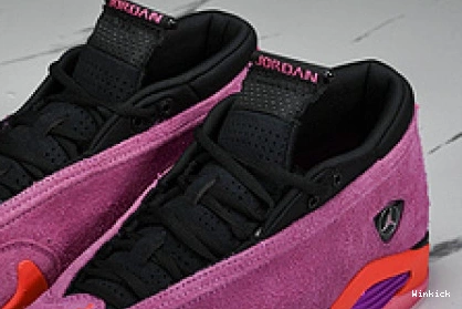 RETRO JORDAN 14 SHOCKING DH4121-600 (W) LOW PINK 0802
